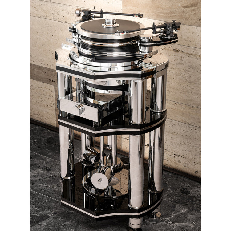 Transrotor Metropolis Chrom Laufwerk _ Konstant FMD