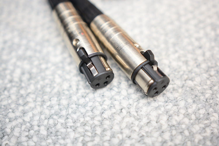 Burmester Lila 3 Kabel _ 3PIN XLR Kupplung zu 3PIN XLR Kupplung