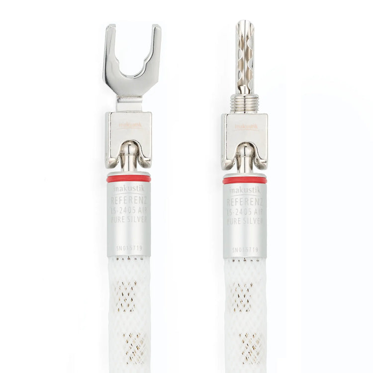 Inakustik LS-2405 AIR Pure Silver BiWire-Brücke