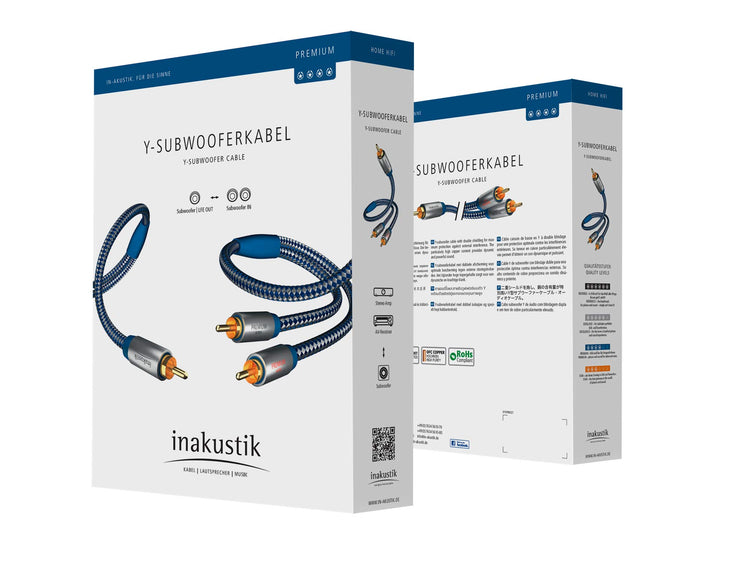 Inakustik Premium Y-Subwooferkabel
