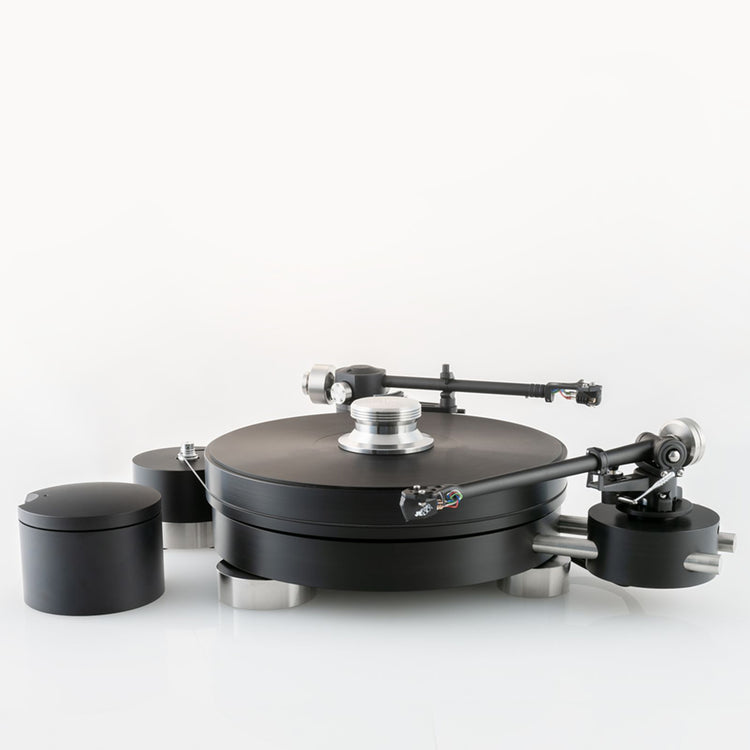 Transrotor Max Nero _ Rega RB220 & Transrotor Uccello MM