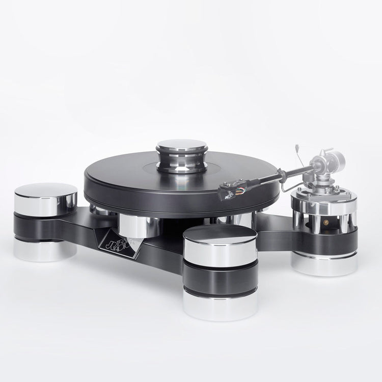 Transrotor Dark Star Silver Shadow _ Rega RB220 & Transrotor Uccello MM