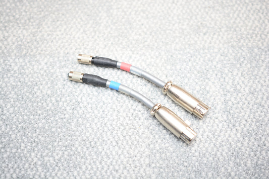 Burmester Silver Adapter 3PIN XLR Kupplung zu Mini XLR 712